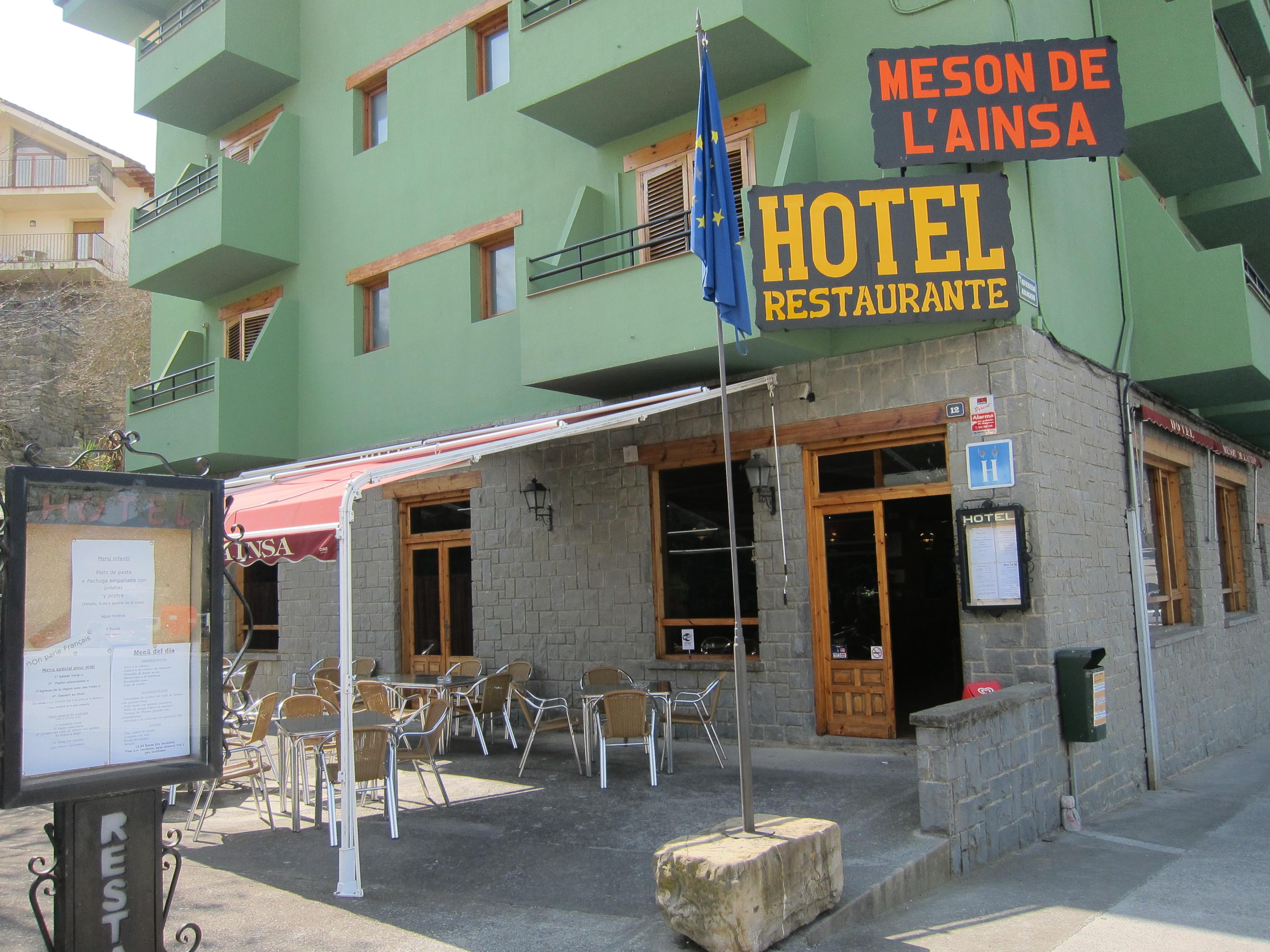 Hotel Meson De L'Aínsa Exterior foto